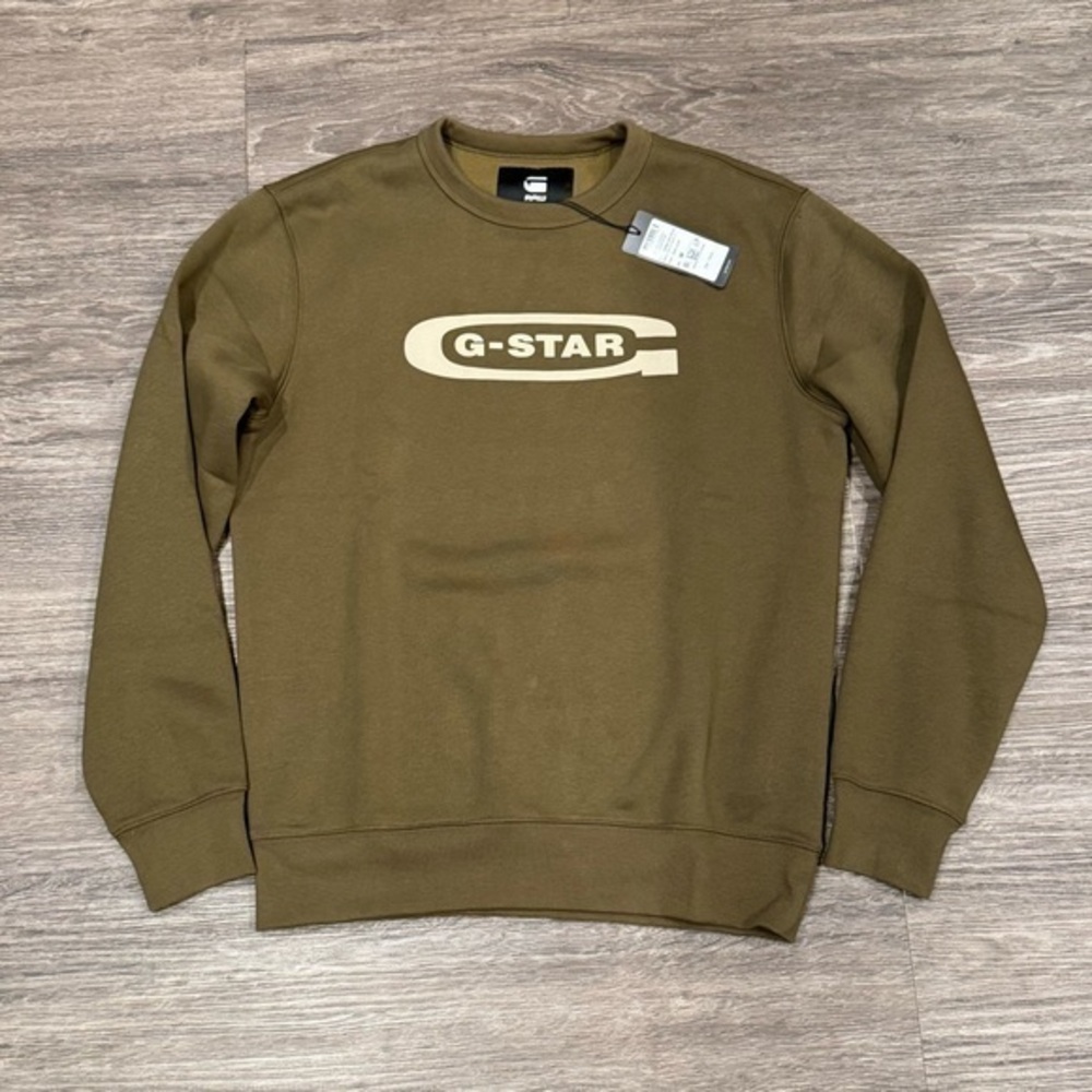G-Star Raw Men's Olive Green Sweater sz M